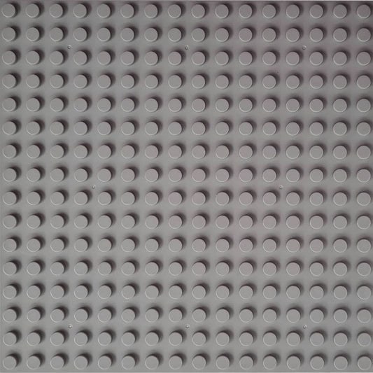 BASEPLATE 16x16 Big Studs L/grey Generic Brand