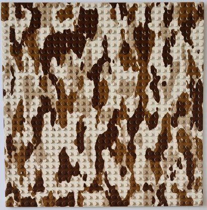 BASEPLATE 32x32 Studs Desert/camo Generic Brand