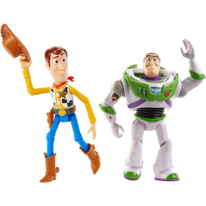 Disney -  Pixar - Toy Story 7-inch Woody And Buzz Action Figure Toys 2-pack Pizza Planet Adventure