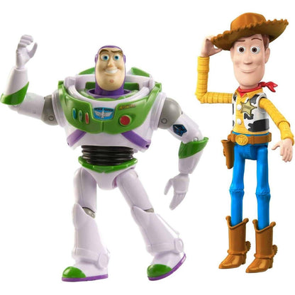 Disney -  Pixar - Toy Story 7-inch Woody And Buzz Action Figure Toys 2-pack Pizza Planet Adventure