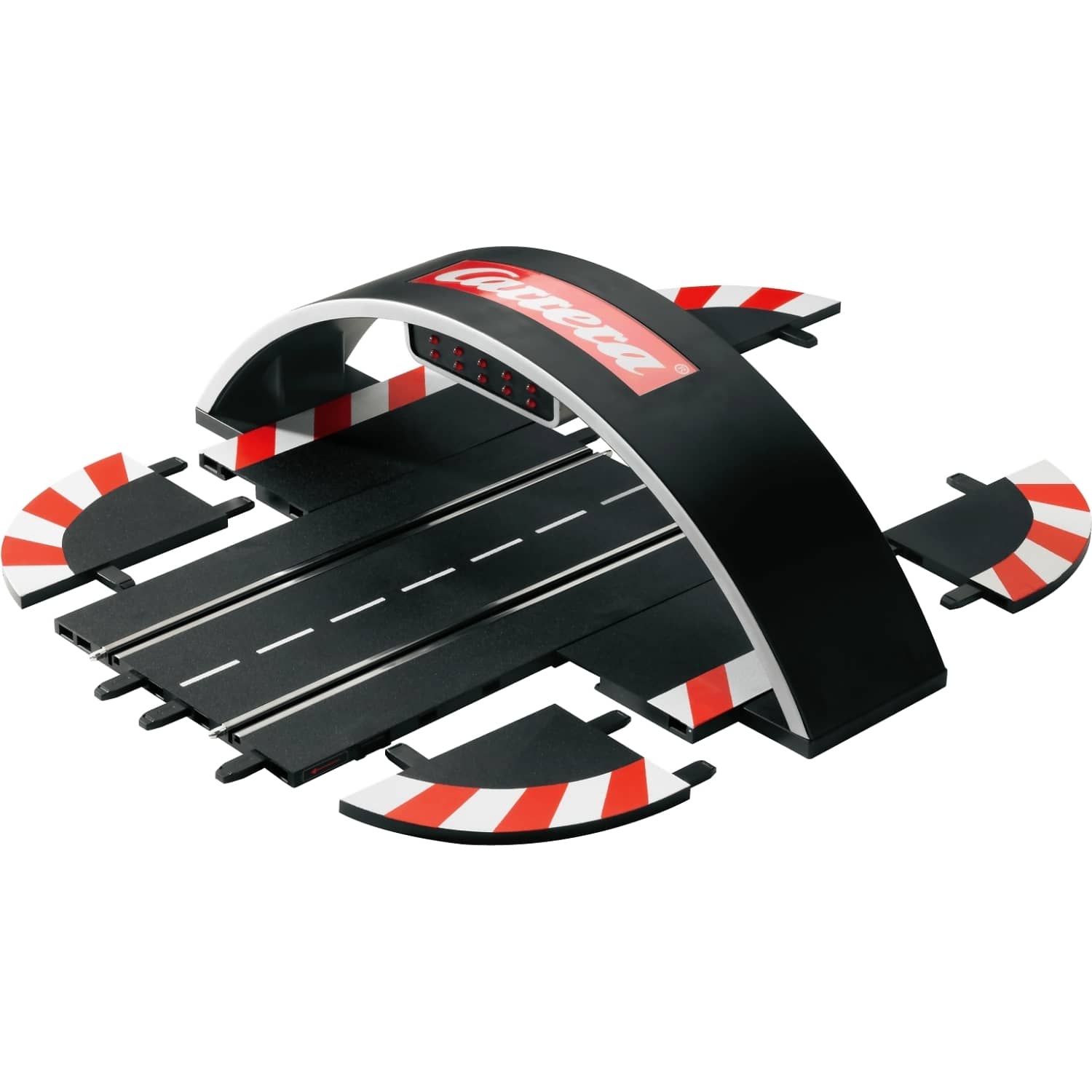 Carrera - Digital 1:32 Accessories - Race track starting light arch with LED display and sound - Slot Car Track Accessories Also Suits 1:24