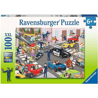 Ravensburger - Police On Patrol Jigsaw Puzzle 100 Pieces