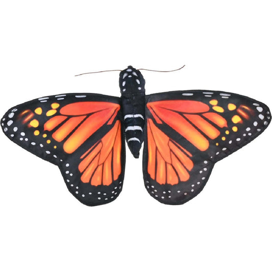 Wild Republic - Rainforest Monarch Butterfly Finger Puppet 7-inch