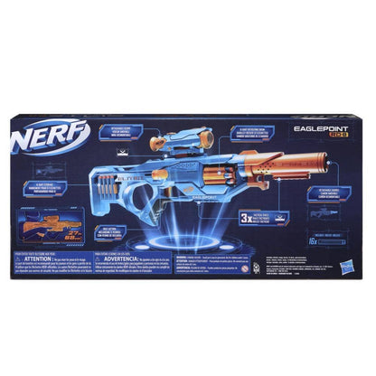 Nerf -  Elite 2.0 Eaglepoint Rd-8 Blaster - 8-dart Drum Detachable Scope And Barrel 16 Nerf Darts Bolt Action  Hasbro