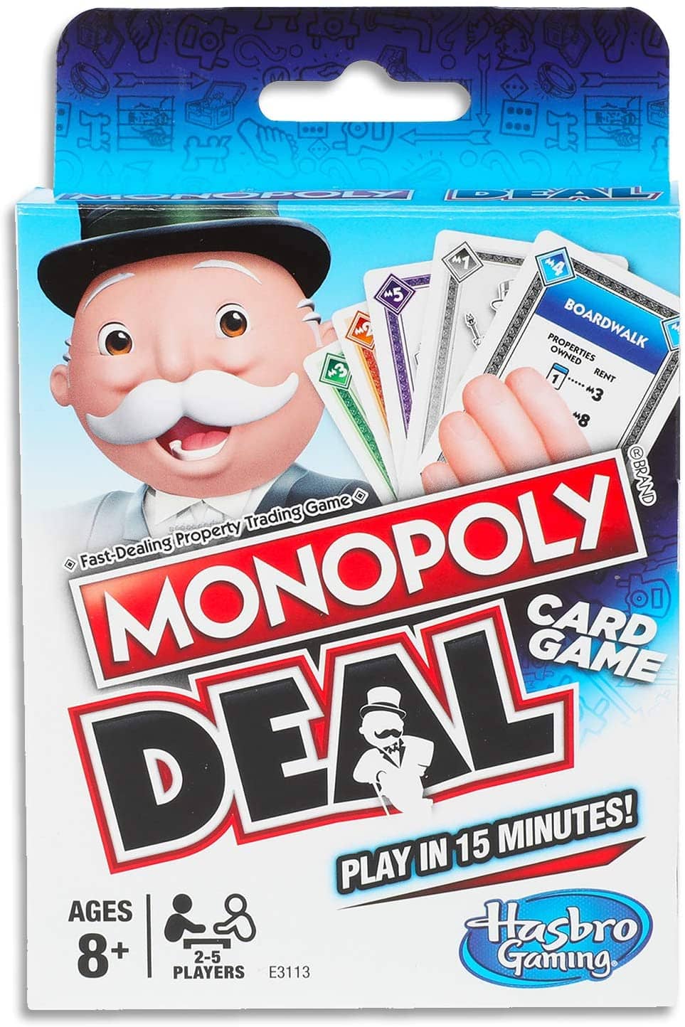 Monopoly -  Deal - Card Game - Play In 15 Minutes - Family Board Game Hasbro