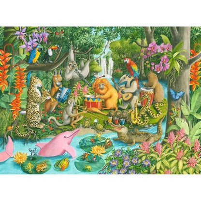 Ravensburger - Rainforest River Band Jigsaw Puzzle XXL 100 Pieces