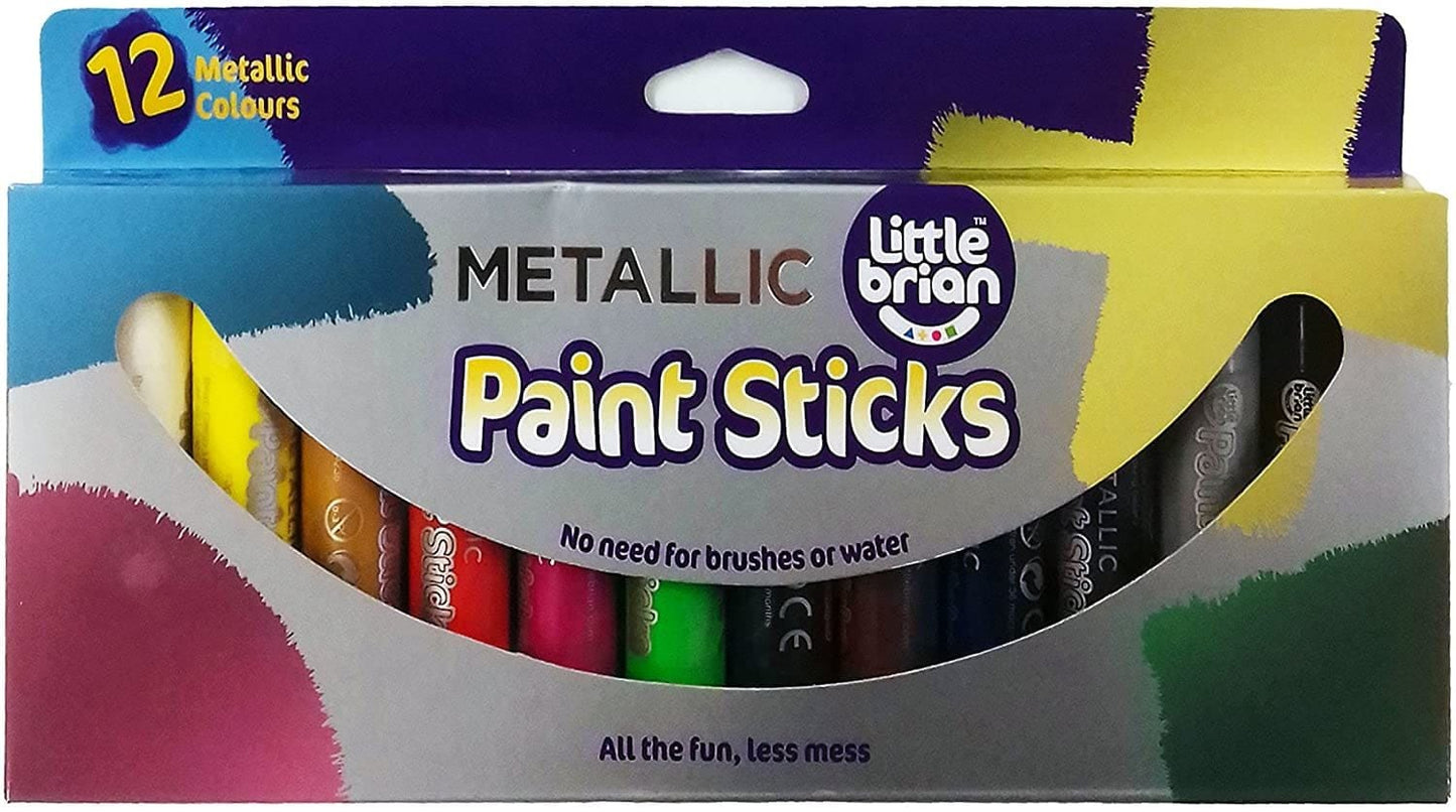 Little Brian -  Paint Sticks (pack Of 12)