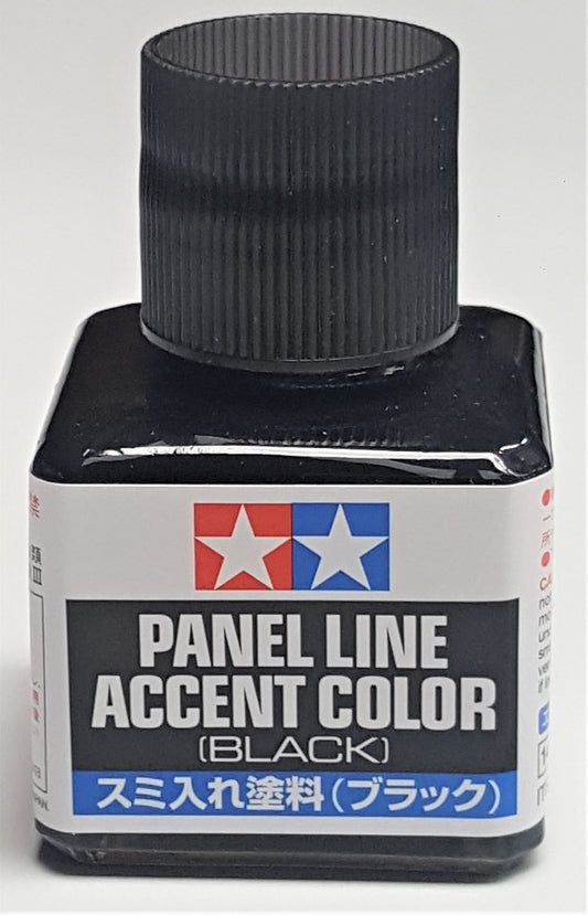 TAMIYA -  PANEL ACCENT BLACK SM75T87131