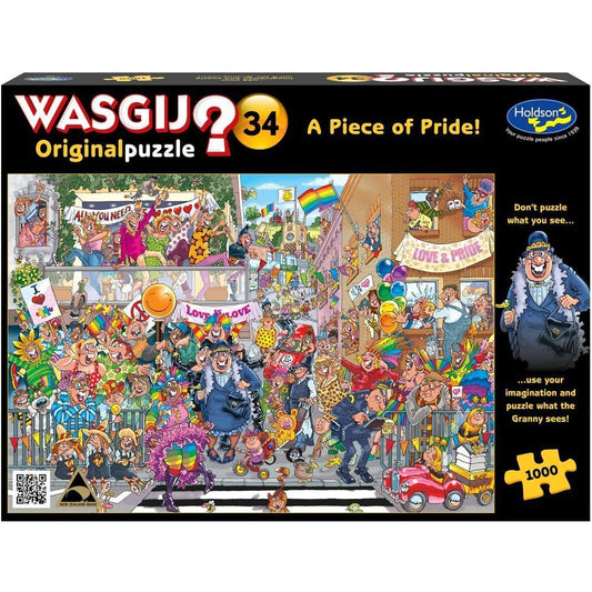 Wasgij - Original 34 - A Pieces Of Pride - Holdson Jigsaw Puzzle 1000 Pieces