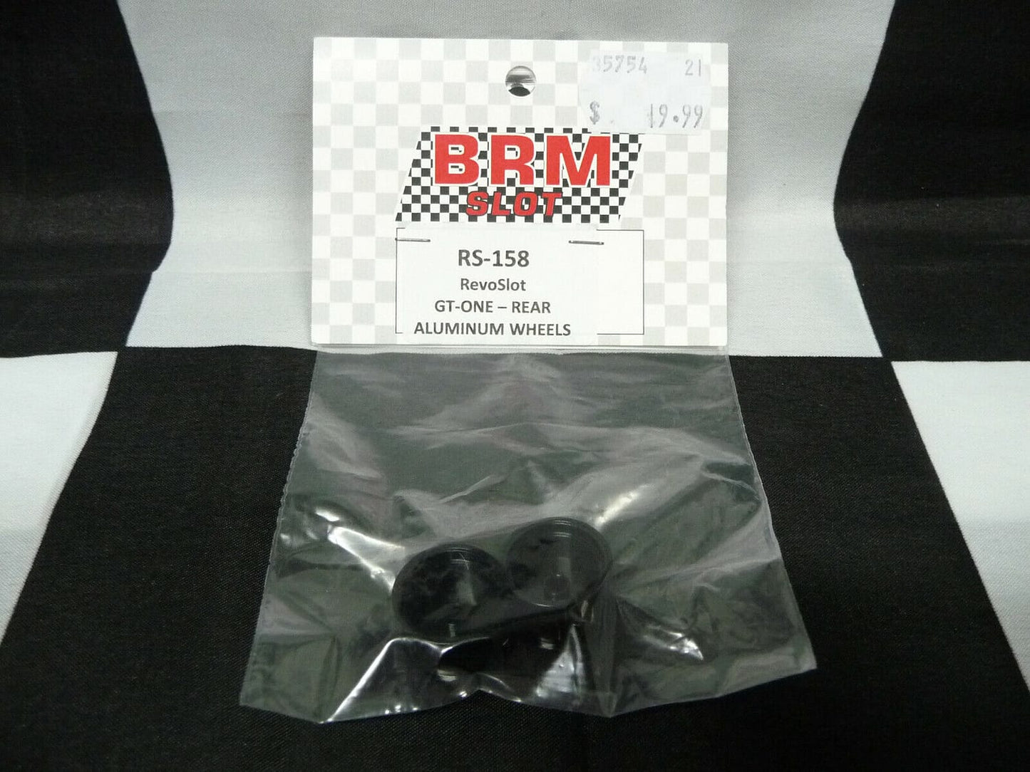 BRM -  SLOT RS-158 RevoSlot GT One - Rear Aluminium Wheels