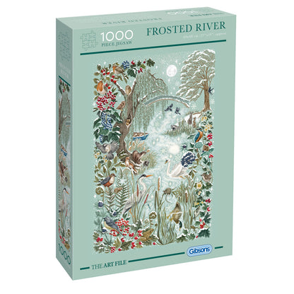 Gibsons - The Art File Frosted River - Jigsaw Puzzle 1000 Pieces