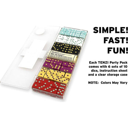 Tenzi -  Party Pack - 1 Pack - Assorted Colours