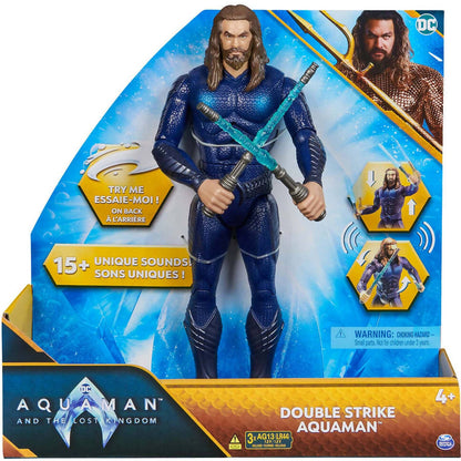 Dc -  Comics - Double Strike Aquaman And The Lost Kingdom 12-inch Figure