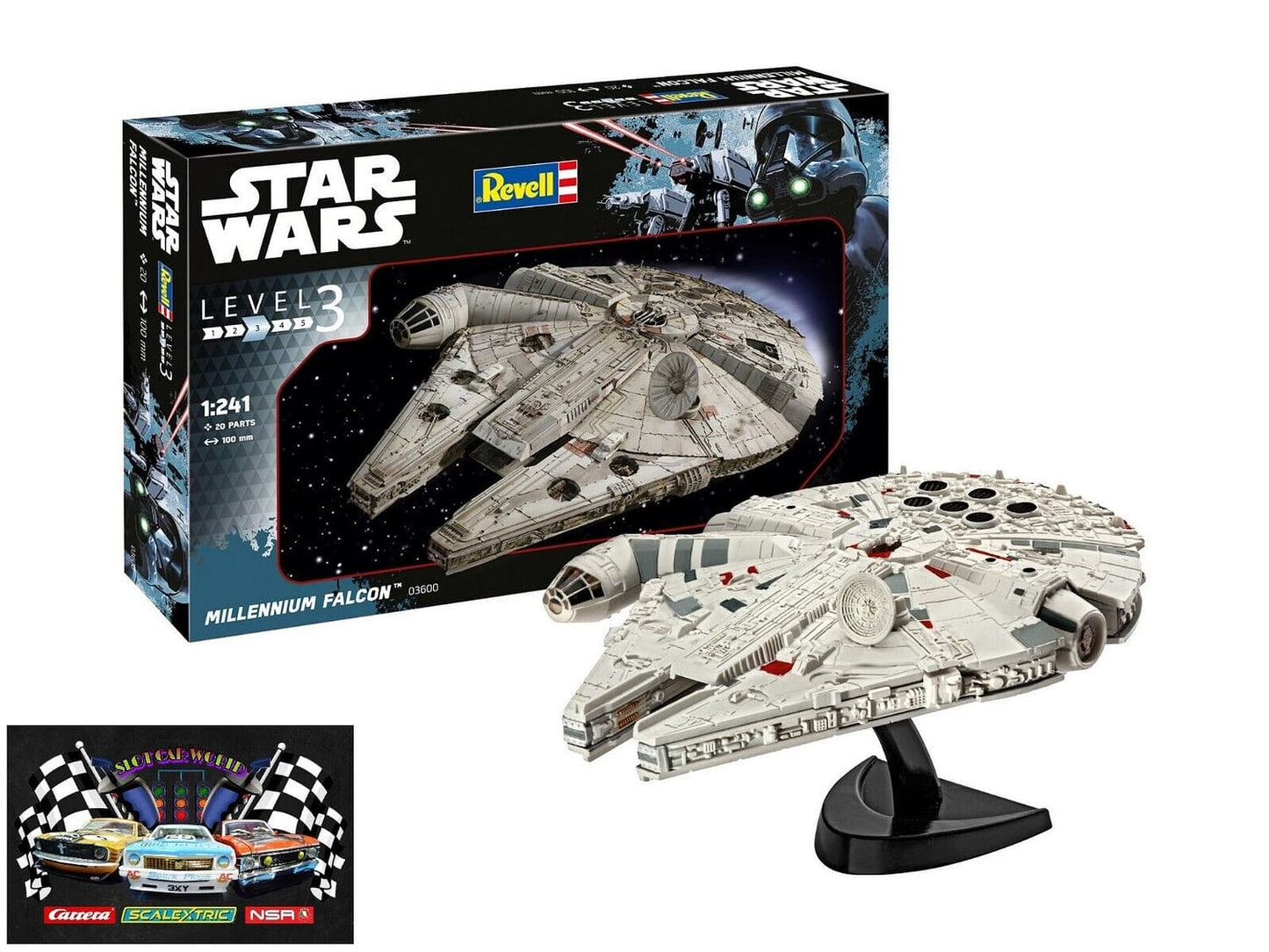 REVELL -  STAR WARS MILLENNIUM FALCON KIT 03600
