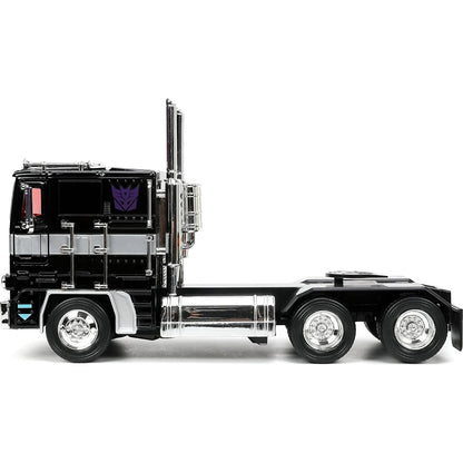 Jada Toys - Transformers Decepticon Nemesis Prime Black 1:24 Scale Diecast Vehicle