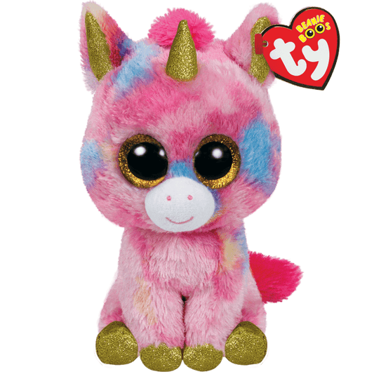Ty -  Beanie Boos - Fantasia - Multicolor Unicorn 15cm Small