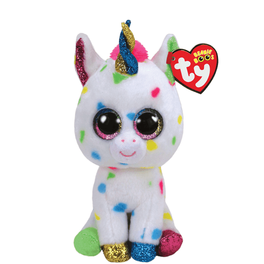 Ty -  Beanie Boos - Harmonie - Multicolor Unicorn 15cm Small