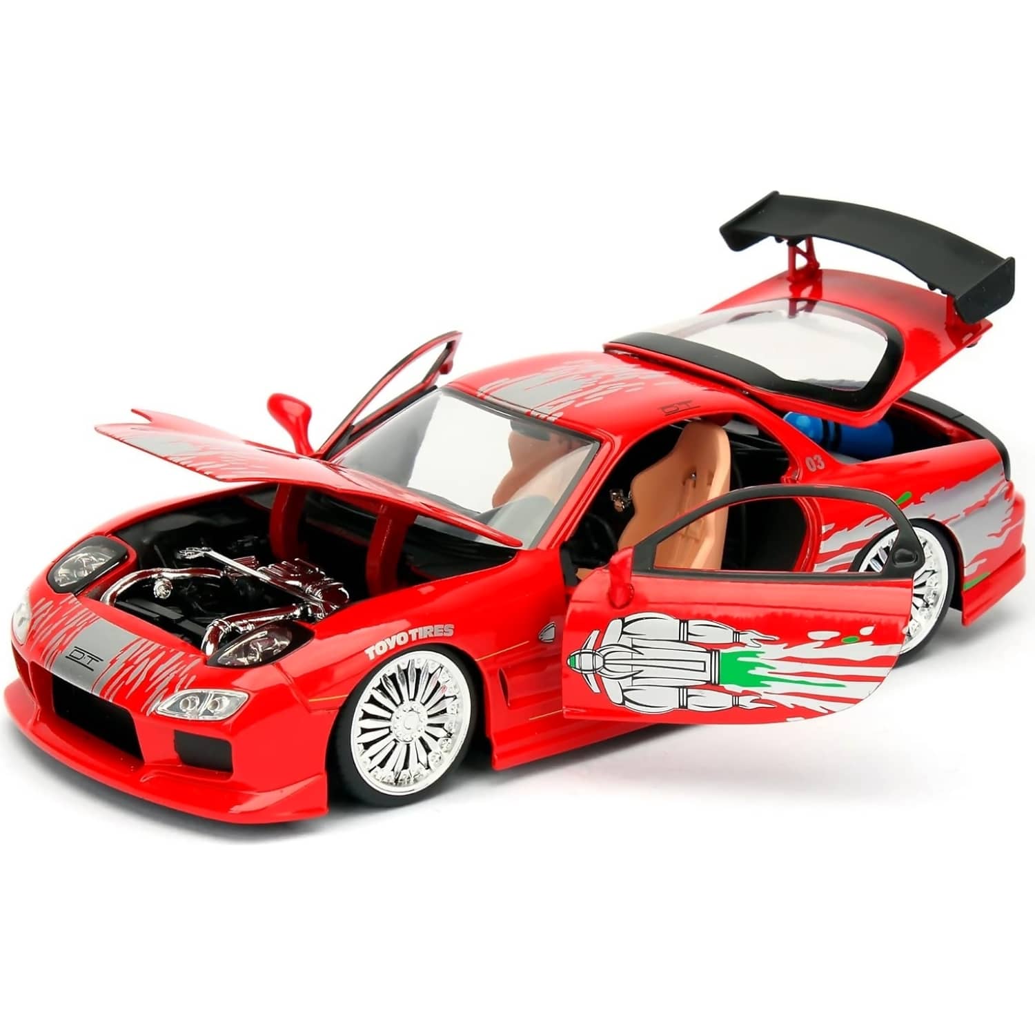 Jada Toys - Fast & Furious - 1993 Mazda RX-7 1:24 Scale Diecast Vehicle