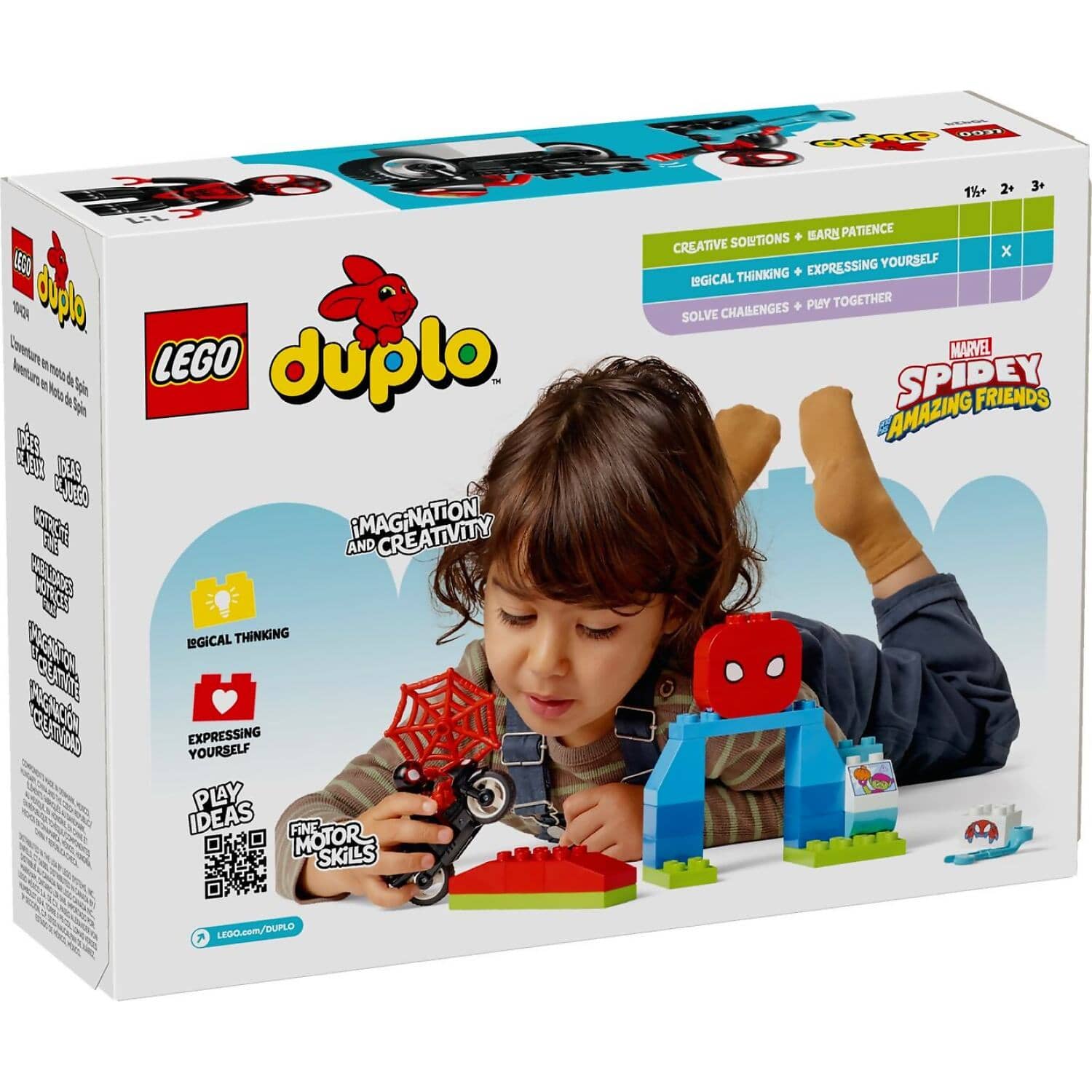 LEGO 10424 Spin's Motorcycle Adventure - Duplo