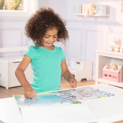 Melissa & Doug - Reusable Sticker Pad - Vehicles