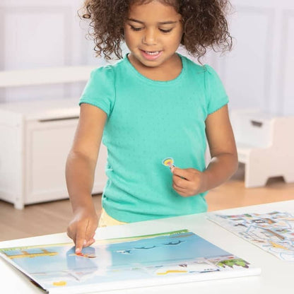Melissa & Doug - Reusable Sticker Pad - Vehicles