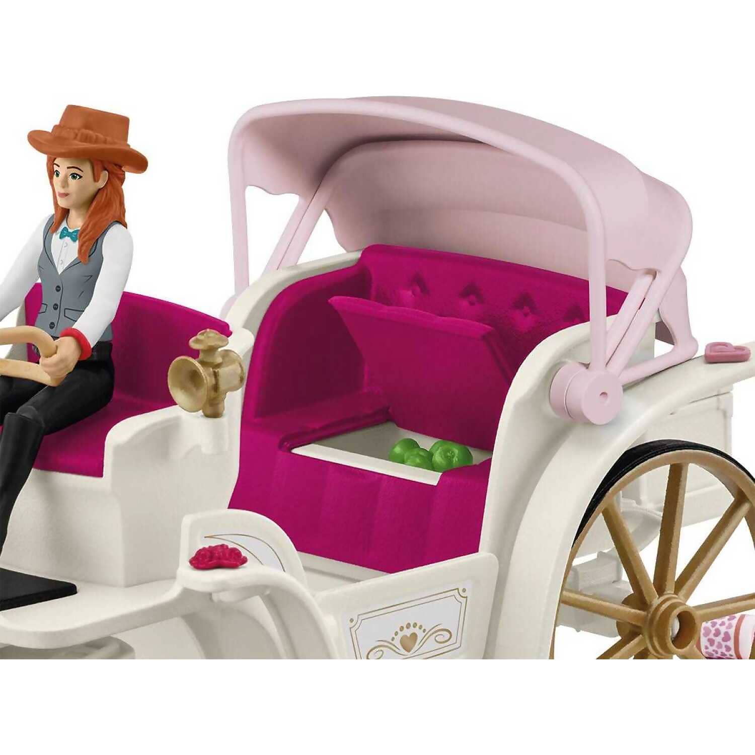 Schleich – Horse Club Wedding Carriage Playset with Bride, Groom & Lipizzaner Horse