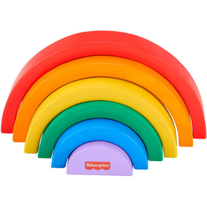Fisher-price - Wooden Stacking Rainbow - Mattel