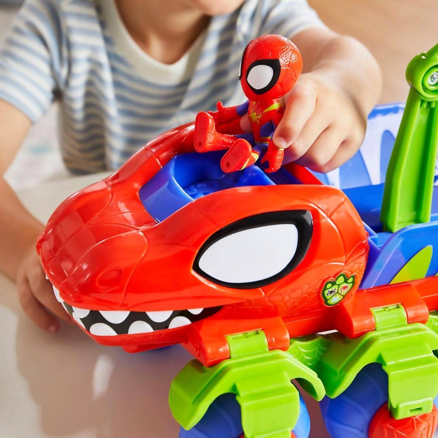 Marvel - Spidey And His Amazing Friends Dino-webs Crawler Vehicle - Hasbro