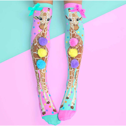 Madmia - Giraffe Socks Toddler Age 3-5y