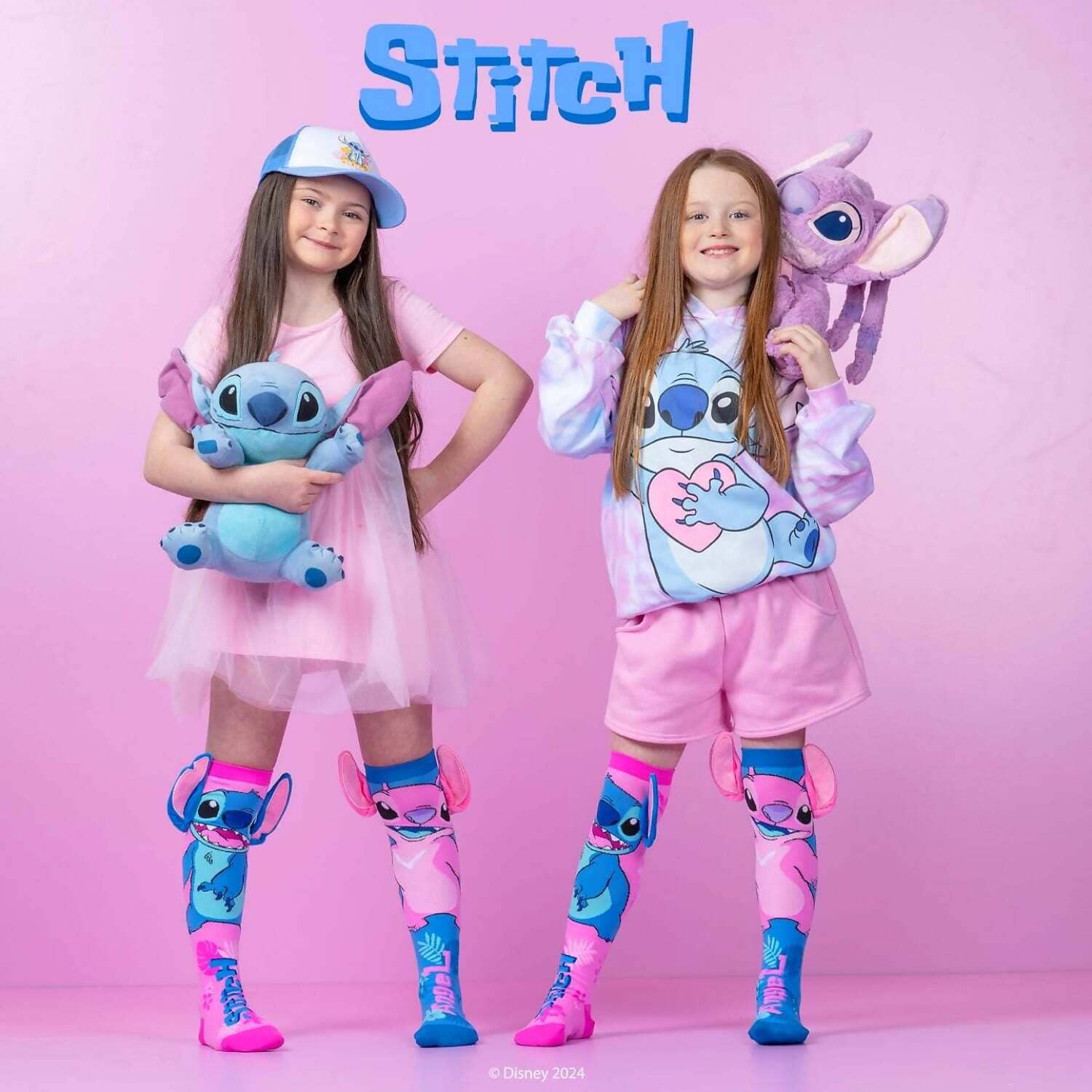Madmia - Disney Stitch Socks Kids & Adults Age 6y+