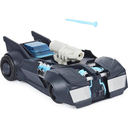 Dc -  Comics - Batman Tech Defender Batmobile Transforming Vehicle With Blaster Launcher