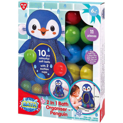 Playgo Toys Ent. Ltd  -  Bath Organiser Penguin