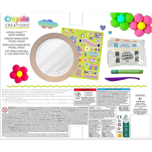 Crayola - Creations Model Magic Daisy Mirror Craft Kit