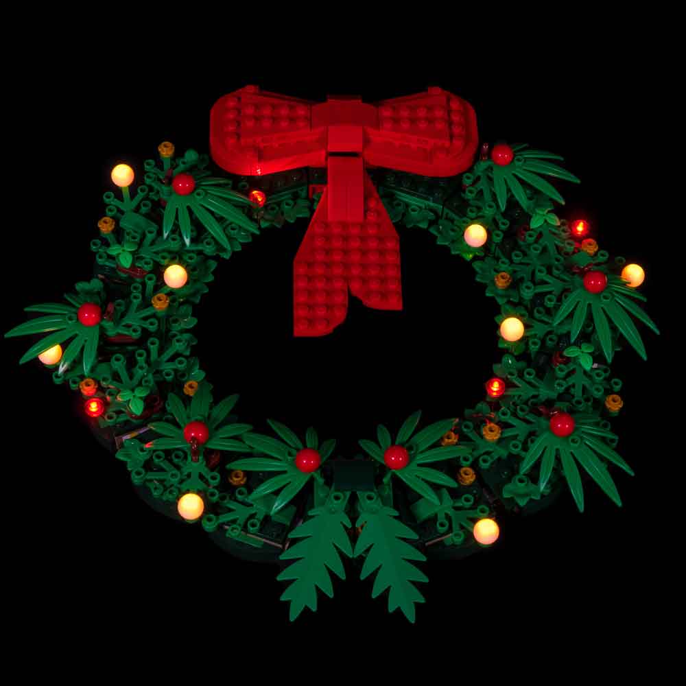 Light My Bricks - LIGHT KIT for LEGO Christmas Wreath 40426