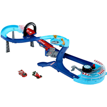 Disney -  Pixar Cars - Global Racers Cup Grc Jumping Raceway Playset