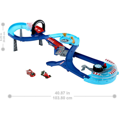 Disney -  Pixar Cars - Global Racers Cup Grc Jumping Raceway Playset