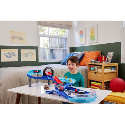 Disney -  Pixar Cars - Global Racers Cup Grc Jumping Raceway Playset