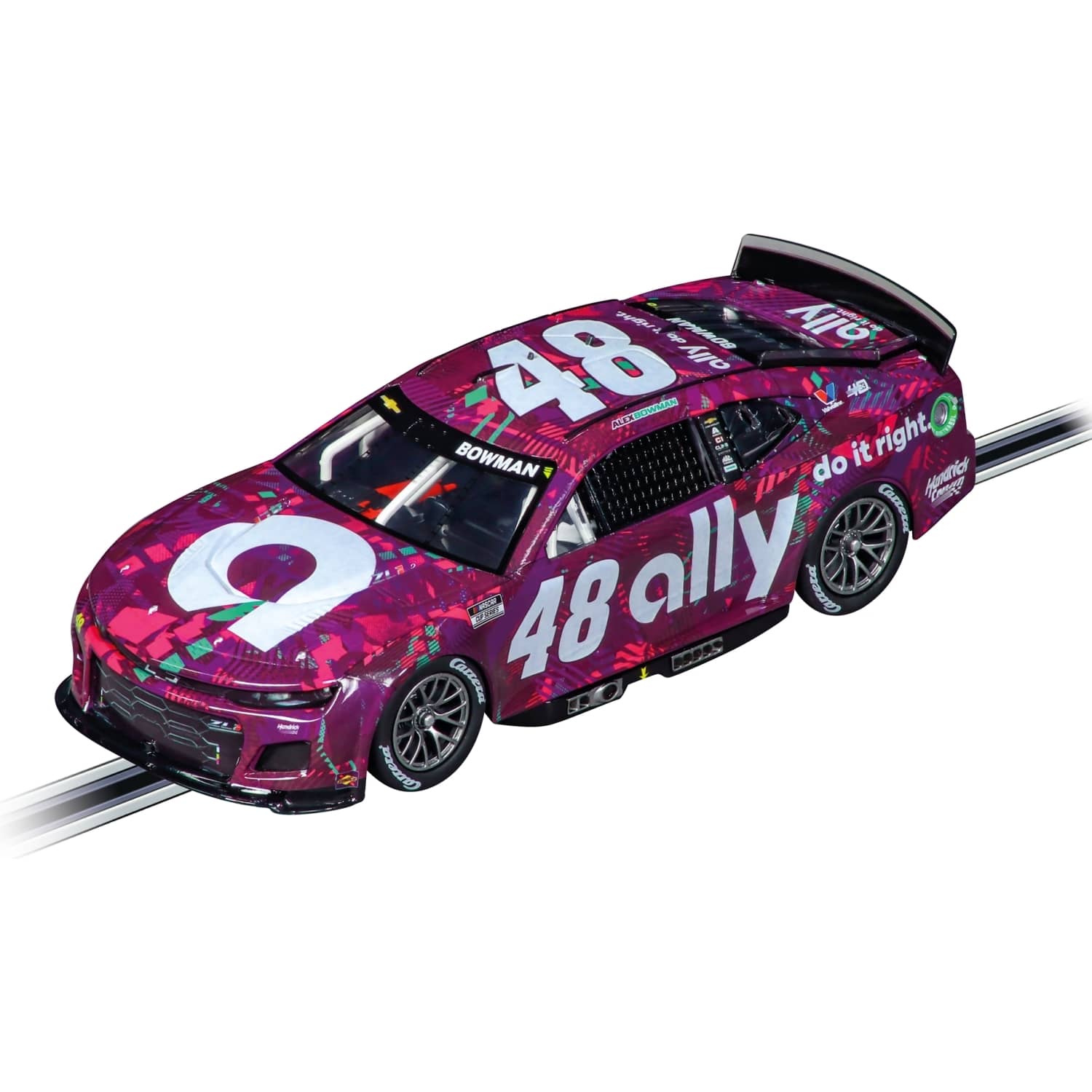 Carrera - Evolution 1:32 - NASCAR Camaro NextGen ZL1 Hendrick Motorsports Alex Bowman No.48 Slot Car Also Suits Scalextric
