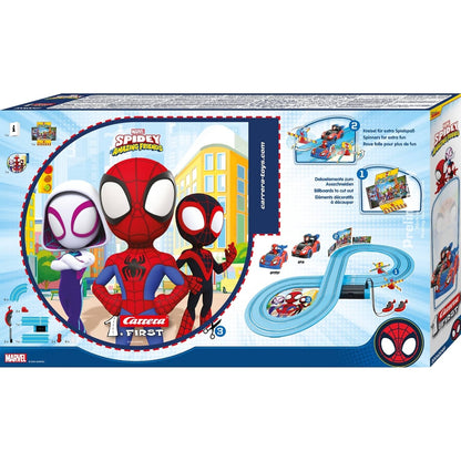 Carrera -  First - Spidey - Its Spidey Time! - Slot Car Track Set