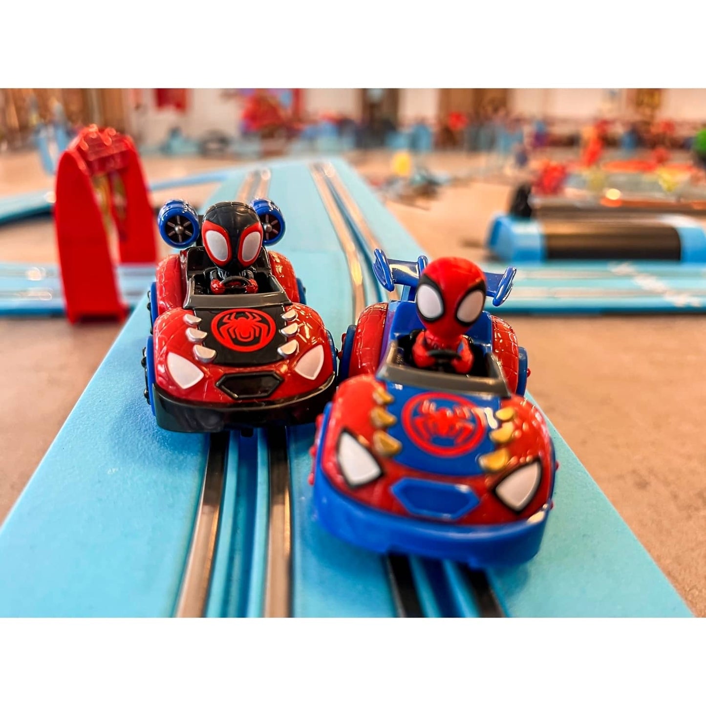 Carrera First - Spidey - Its Spidey Time! - Slot Car Track Set