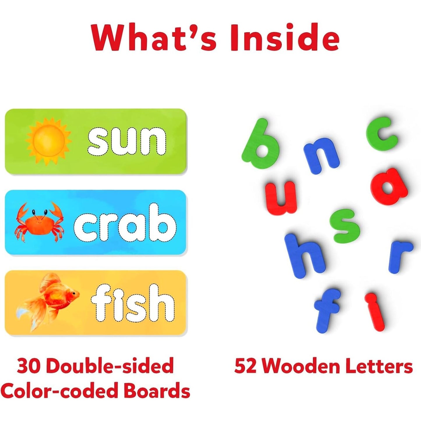 Skillmatics - Ready To Spell Game Wooden Boards