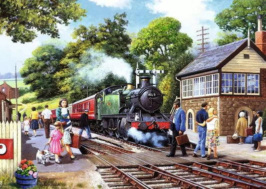 Ravensburger - A Country Station - Jigsaw Puzzle 1000pc