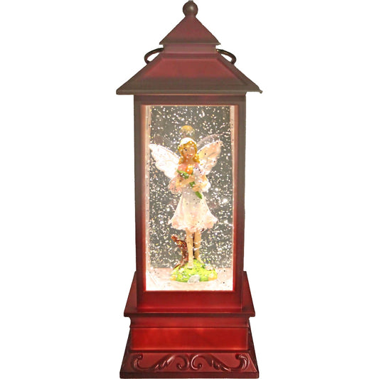 Cotton Candy - Pink Twirling Motion Lantern Fairy