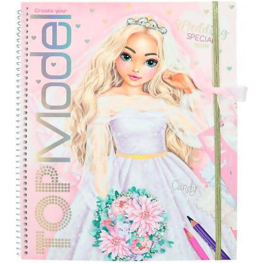 Topmodel - Create Your Wedding Special Colouring Book