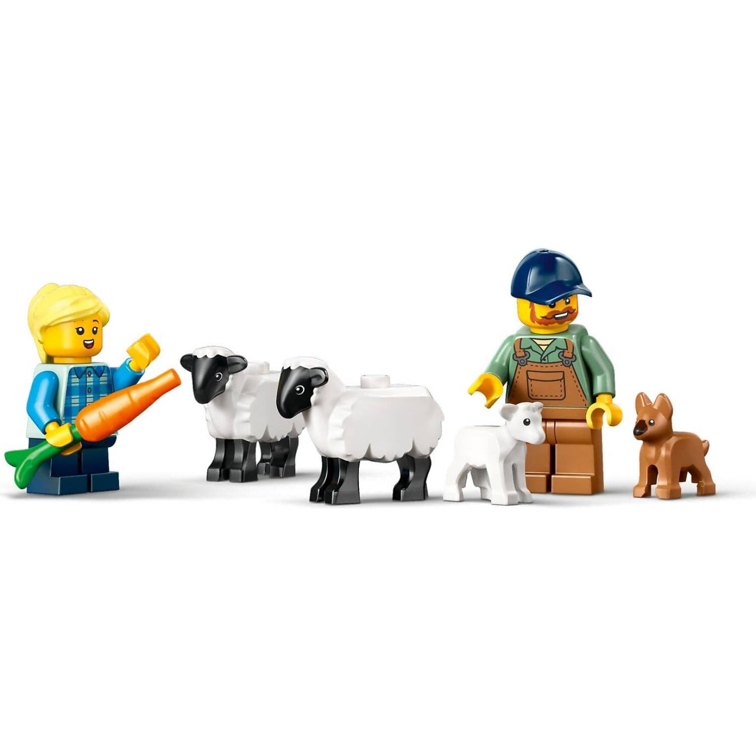 LEGO 60461 Red Farm Tractor With Trailer & Sheep - City 4+