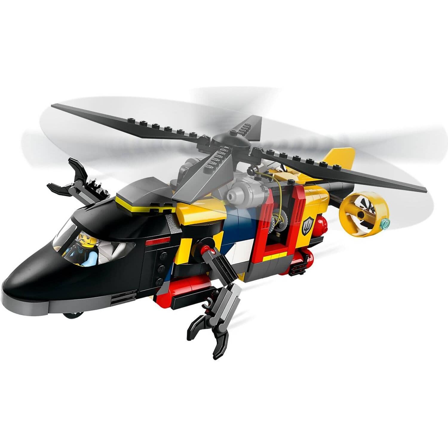 LEGO 60462 Helicopter Fire Truck & Submarine Remix - City