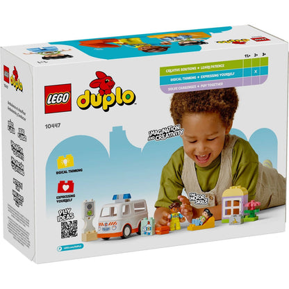 LEGO 10447 Ambulance & Driver - Duplo