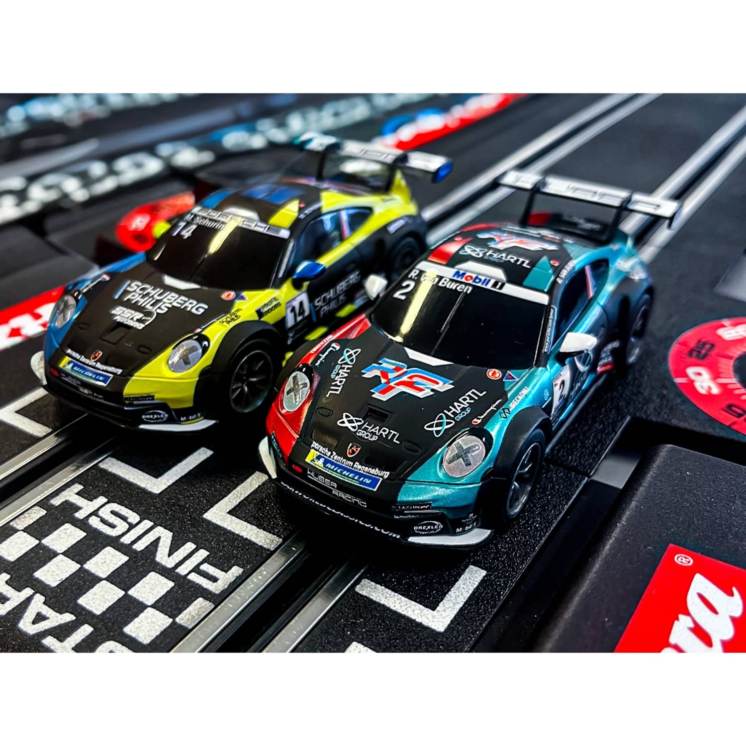 Carrera - GO 1:43 - Porsche 911 GT3 Cup (992) Huber Racing No.2 Slot Car