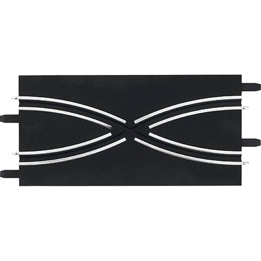 Carrera -  Go 1:43 - Lane Change Section (2) 2 x 161mm pieces - Slot Car Track Accessories