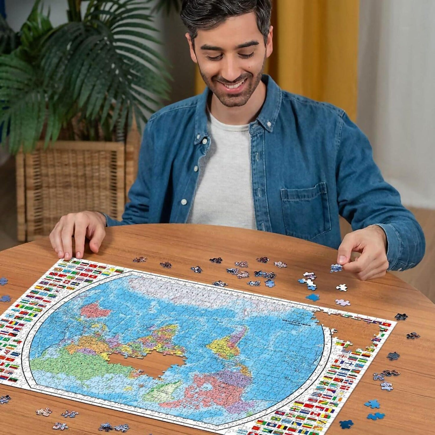 Ravensburger - Political World Map Jigsaw Puzzle 1000 Pieces